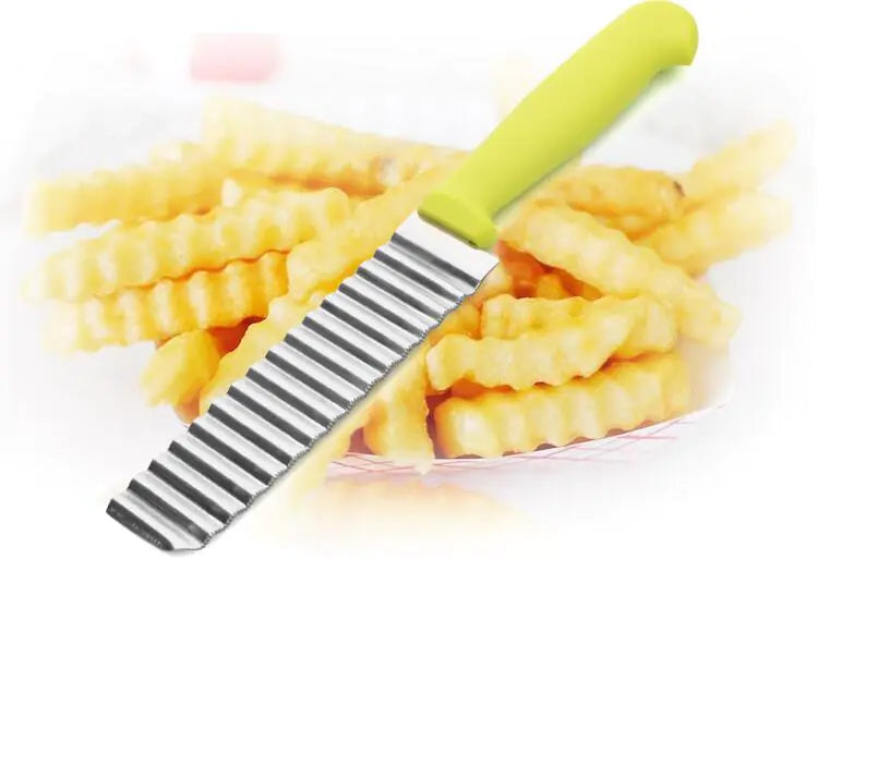 Cuchillo Ondulado de Acero Inoxidable Yangjiang para Patatas