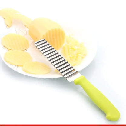 Cuchillo Ondulado de Acero Inoxidable Yangjiang para Patatas