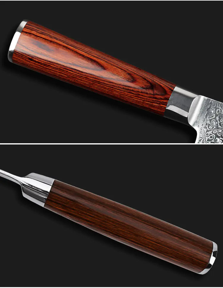 Cuchillo de Chef Damasco Artesanal para Uso Doméstico