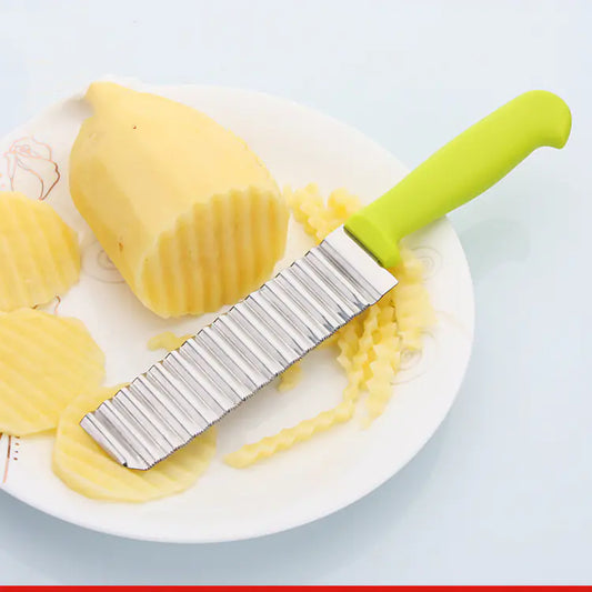 Cuchillo Ondulado de Acero Inoxidable Yangjiang para Patatas