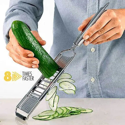 Cortador de Vegetales Multifuncional para Rallar Papas