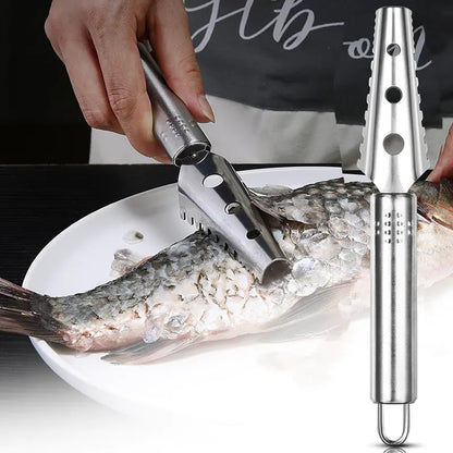 Raspador de Escamas de Pescado - Herramienta de Acero Inoxidable 430
