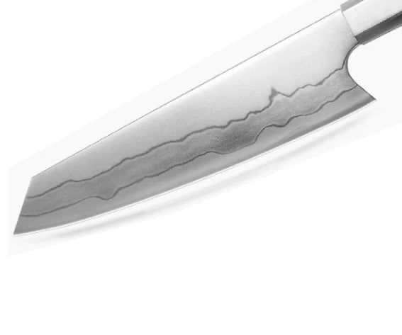 Cuchillo de Chef de Acero Damasco con Núcleo de 440C - Herramienta de Cocina Versátil