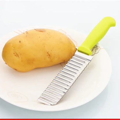 Cuchillo Ondulado de Acero Inoxidable Yangjiang para Patatas