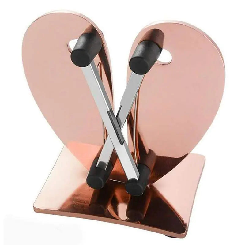 Afilador de Acero Inoxidable con Diseño de Corazón